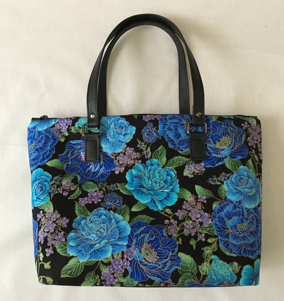 Midnight Roses Tote